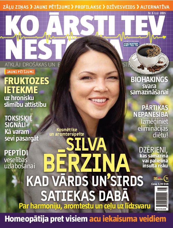 Par manu profesionālo ceļu, dabīgo kosmētiku un aromaterapiju lasi septembra žurnālā "Ko ārsti Tev nestāsta"