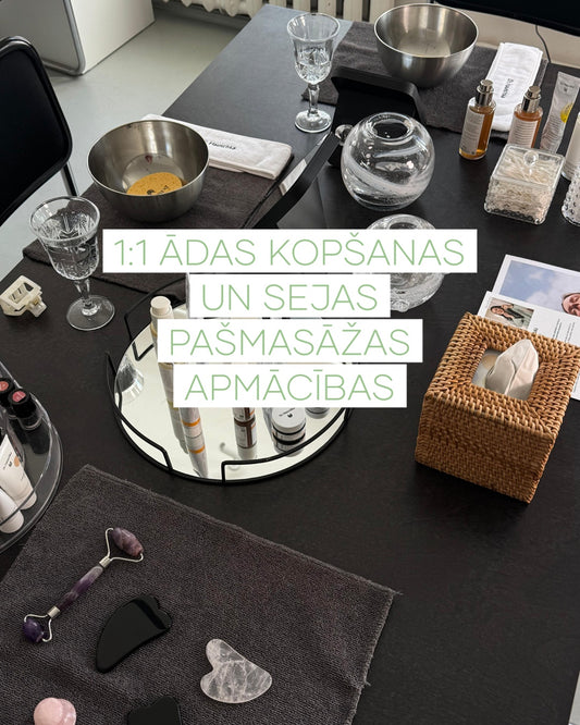 Personalizēta sejas ādas diagnostika un ādas kopšanas konsultācija